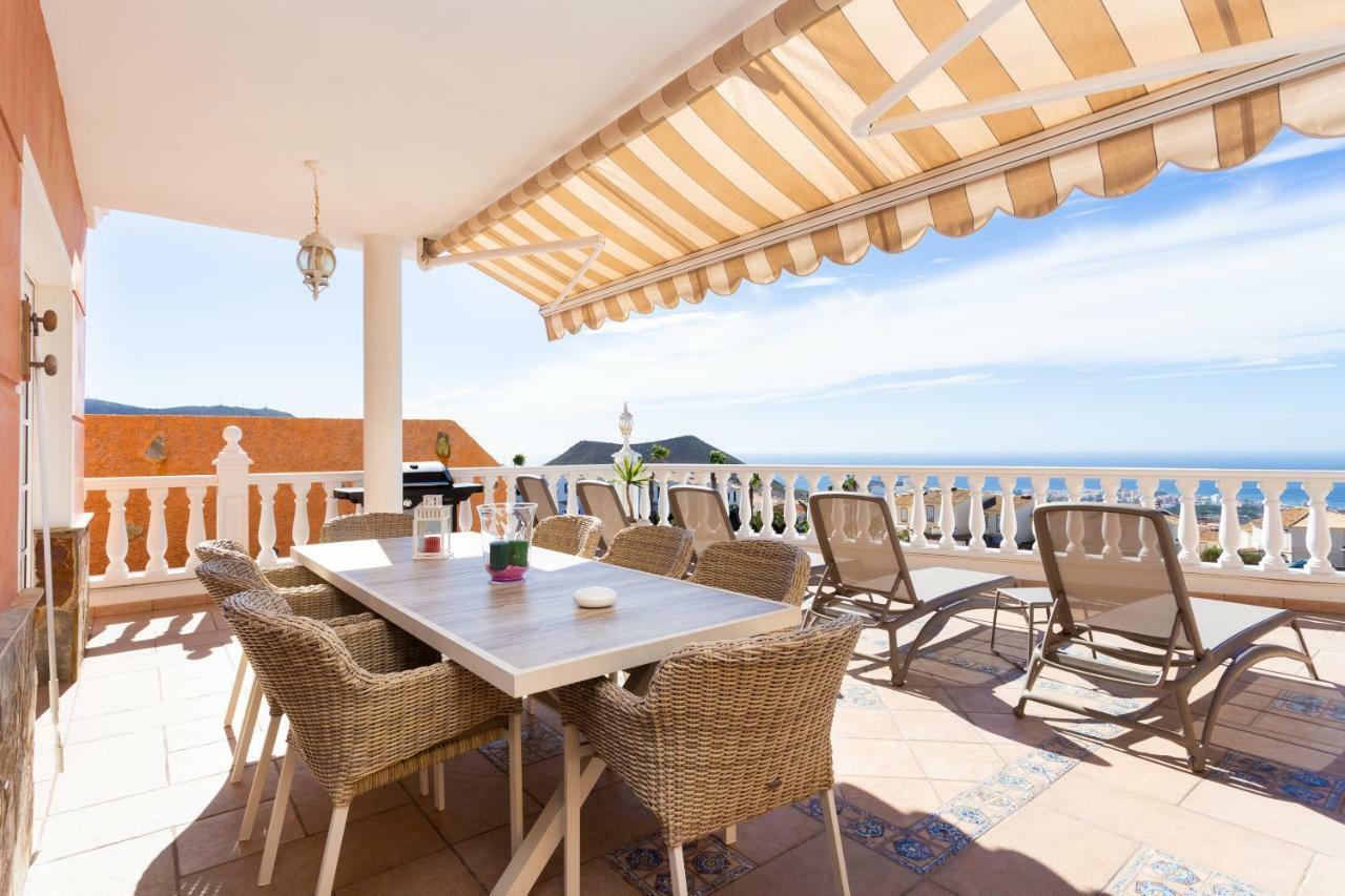 Vivatenerife - Villa With Pool, Jacuzzi And Sea View Чайофа Экстерьер фото